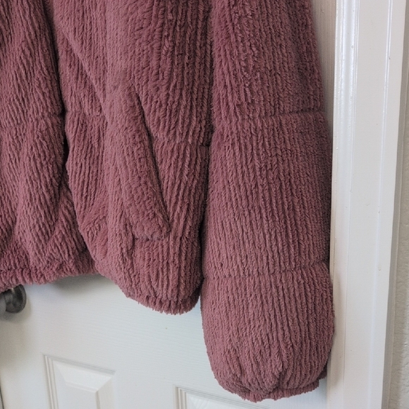 Wild Fable Dusty Rose Puffer Jacket - Picture 4 of 13